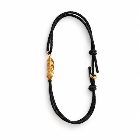 N.FEATHER CORD BRACELETS