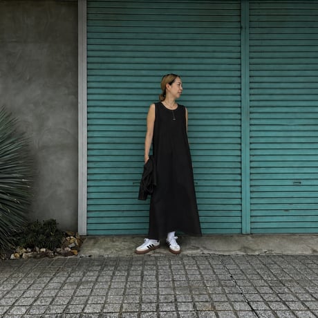 【SLEEVELESS LONG DRESS】