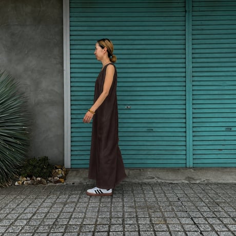 【SLEEVELESS LONG DRESS】