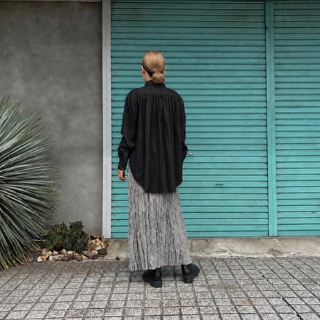 【BAKED CRINKLE / CHIDORI SKIRT】  総丈80〜95cm