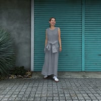 【SLEEVELESS LONG DRESS】