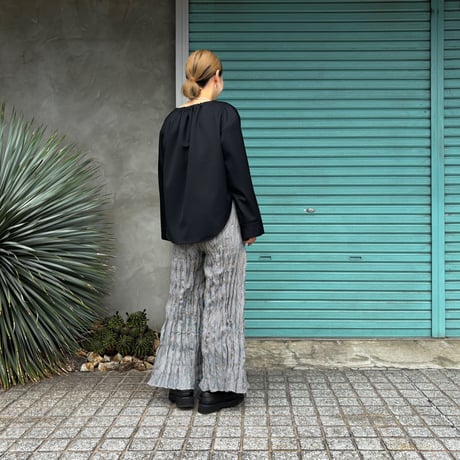 【BAKED CRINKLE / CHIDORI WIDE PANTS】