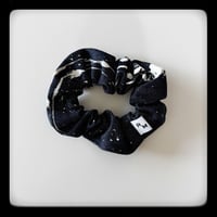 【Splash Denim Scrunchie】