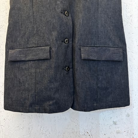 【残り１点】Denim / Vest 　Indigo
