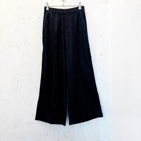 【Denim /  Wide Pants】