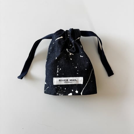 【Splash Drawstring Pouch】