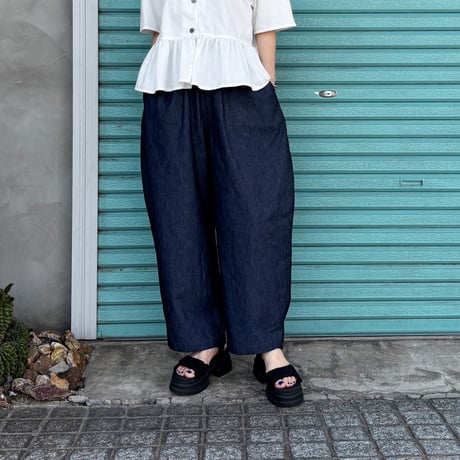 【Barrel Denim Pants】
