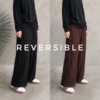 【Baked Crinkle Reversible Pants】