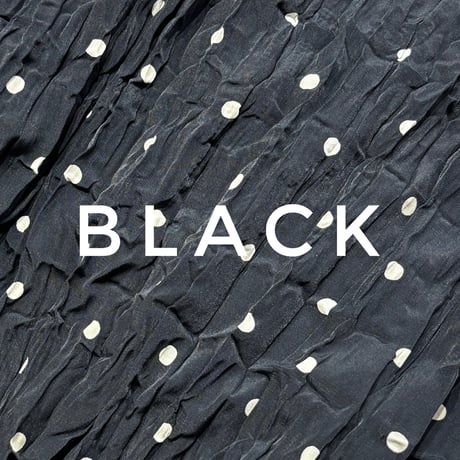 【DOT PRINT CRINKLE SKIRT】  総丈80〜95cm