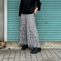【BAKED CRINKLE / CHIDORI WIDE PANTS】