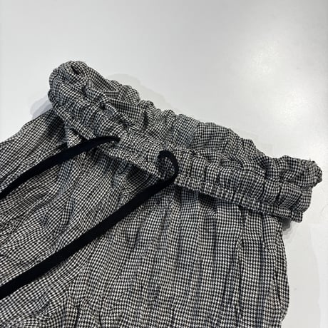 【BAKED CRINKLE / CHIDORI WIDE PANTS】