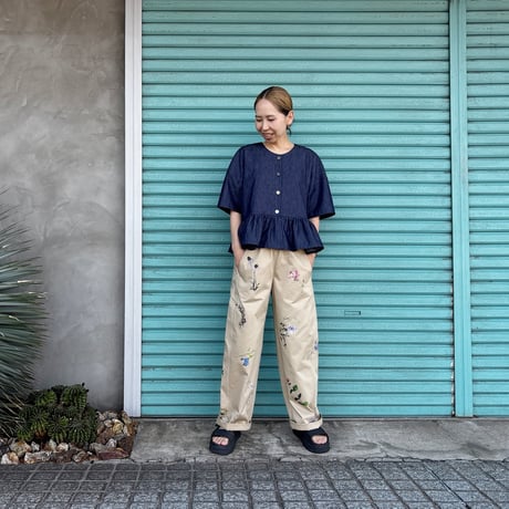 【Peplum Blouse】