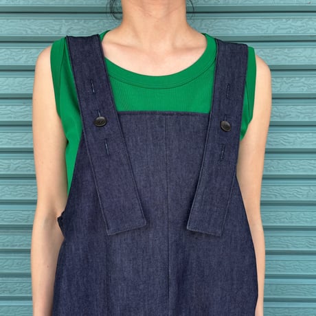 【 Denim All-in-One 】indigo