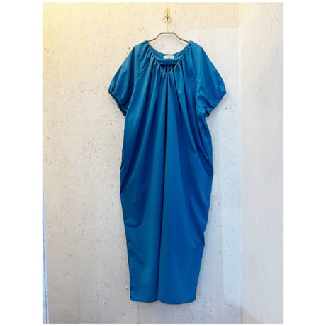 【残り１点】gather cocoon onepiec　 Sky Blue