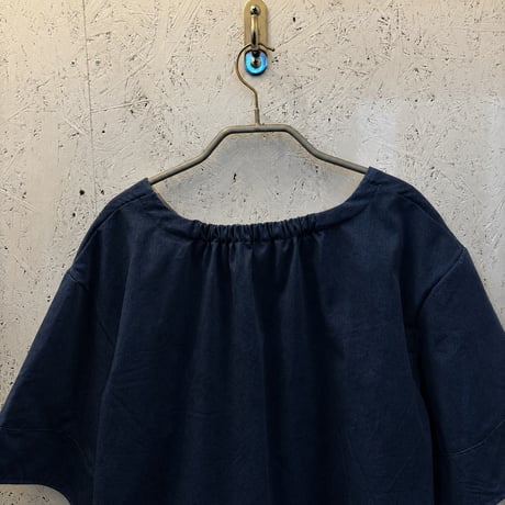 【Shirt Denim / T-Blouse】  Indigo