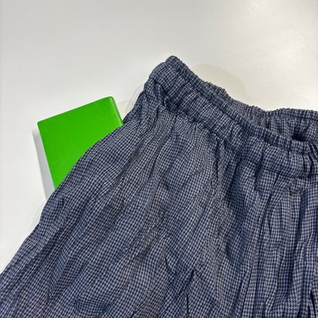 【BAKED CRINKLE / CHIDORI WIDE PANTS】