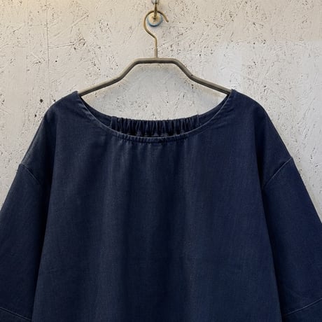 【Shirt Denim / T-Blouse】  Indigo