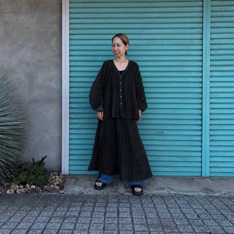【Linen Crinkle Haori】