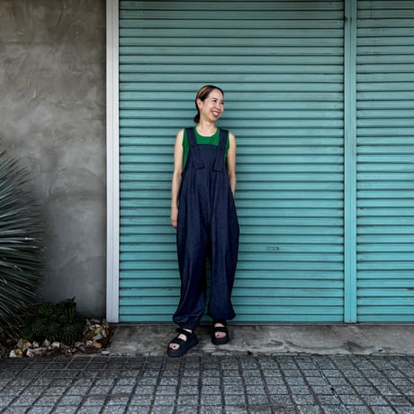 【 Denim All-in-One 】indigo