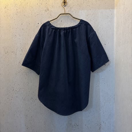 【Shirt Denim / T-Blouse】  Indigo