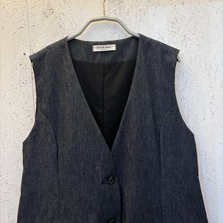【残り１点】Denim / Vest 　Indigo