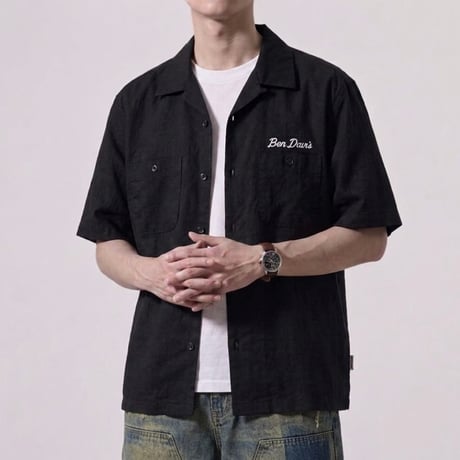 BENDAVIS Fortune EMB オープンシャツ 【ユニセックス】 26580014