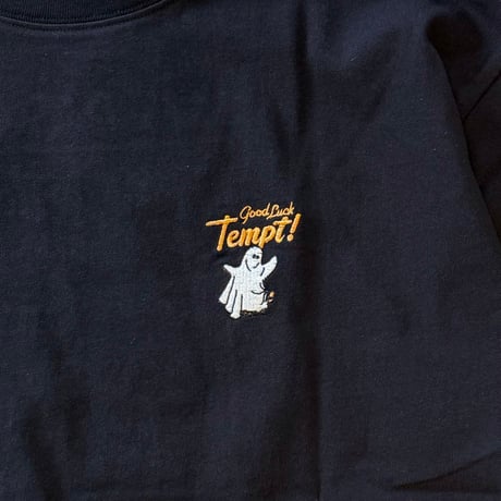 オバケ刺繍長袖Tシャツ　　6701021