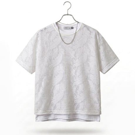 レースアンサンブルTシャツ（B）　　N26-405-21G