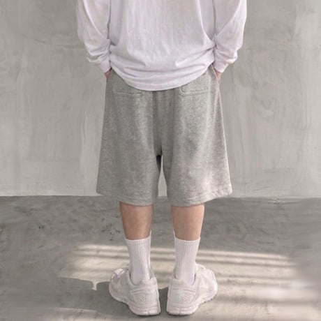 ワイドタックスウェットショーツ【ハーフパンツ】935088