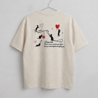 CATライトスウェードTシャツ  262-3216