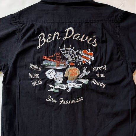 BENDAVIS Fortune EMB オープンシャツ 【ユニセックス】 26580014