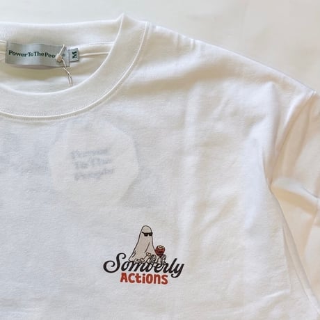 オバケソデプリント長袖Tシャツ　　6701019