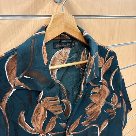 総柄シャツ 半袖オープンシャツ メンズ カジュアル RV8960  No.9