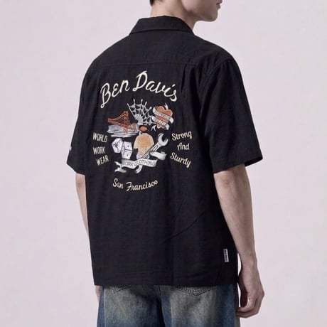 BENDAVIS Fortune EMB オープンシャツ 【ユニセックス】 26580014