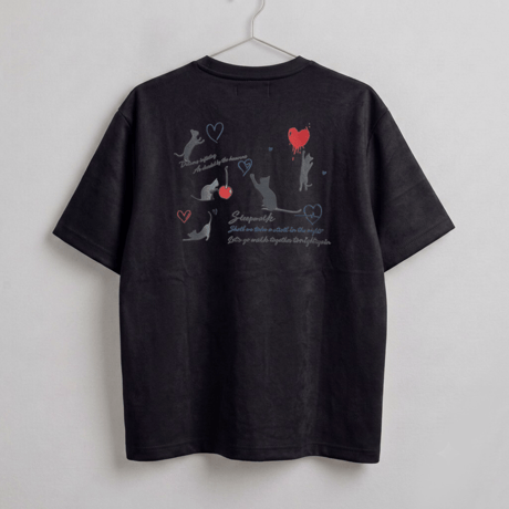 CATライトスウェードTシャツ  262-3216