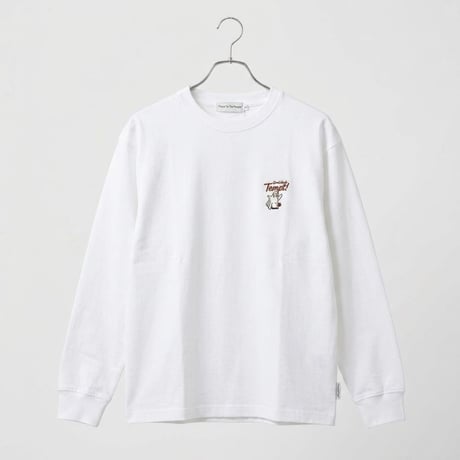 オバケ刺繍長袖Tシャツ　　6701021