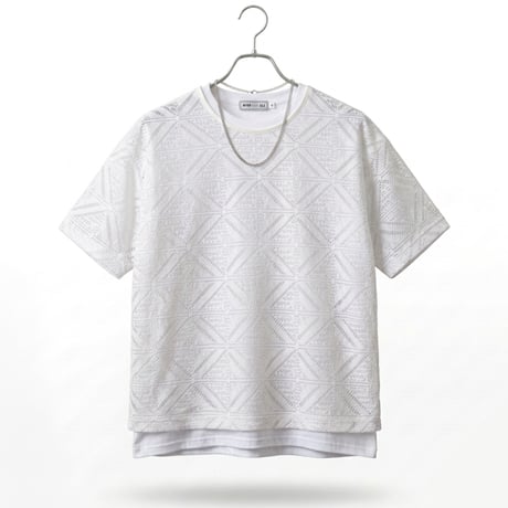 レースアンサンブルTシャツ（A）　　N26-405-21G