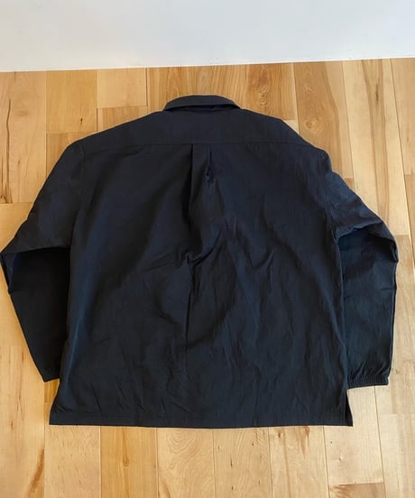 JACKMAN ジャックマン（ユニセックス）/ Nylon Ballboy shirt 【ブラック】