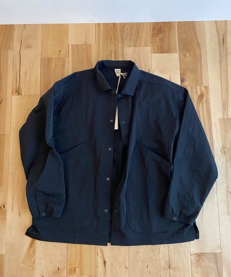 JACKMAN ジャックマン（ユニセックス）/ Nylon Ballboy shirt 【ブラック】