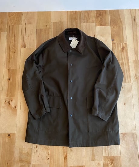 MANUAL ALPHABET マニュアルアルファベット（ユニセックス）/ COTTON CANVAS WORK JACKET 【ダークオリーブ】
