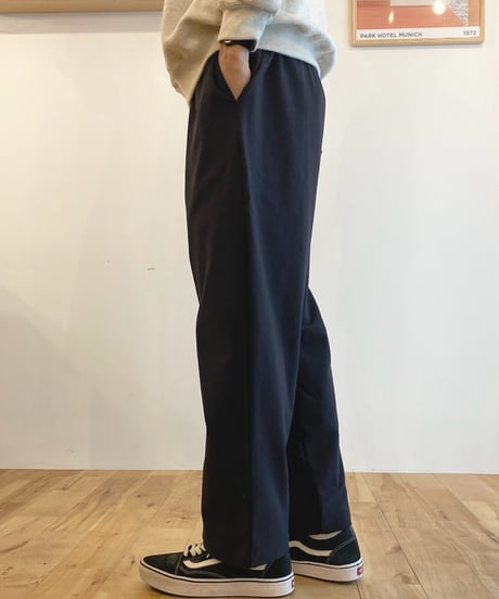 MANUAL ALPHABET マニュアルアルファベット（ユニセックス）/ THERMO JOURPANTS WIDE サーモジャーパンツワイド【チャコール】