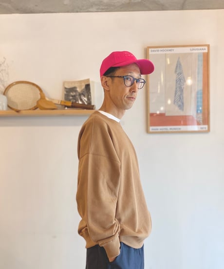 odds （ユニセックス） / STICH CAP 刺繍ロゴキャップ【ピンク系】