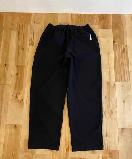 MANUAL ALPHABET マニュアルアルファベット（ユニセックス）/ THERMO JOURPANTS WIDE サーモジャーパンツワイド【ブラック】