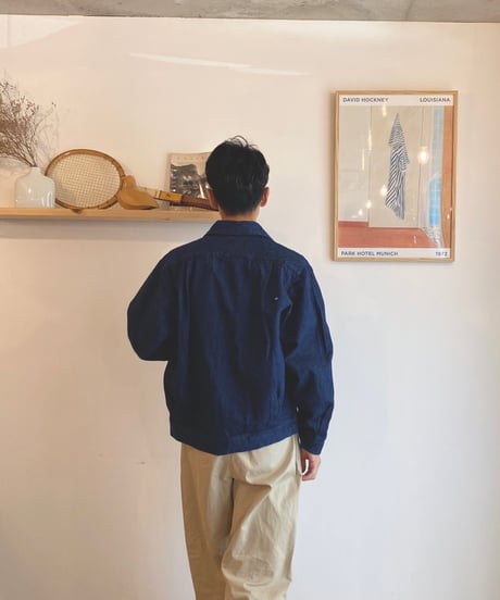 NECESSARY OR UNNECESSARY (NOUN) ナウン  /　DENIM SHIRT 【インディゴ】