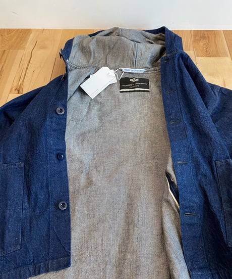 NECESSARY OR UNNECESSARY (NOUN) ナウン  /　DENIM HOOD 【インディゴ】
