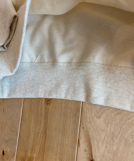 MANUAL ALPHABET マニュアルアルファベット（ユニセックス）/  30/10 WIDE SWEAT SHIRT 【オートミール】
