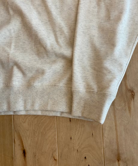 MANUAL ALPHABET マニュアルアルファベット（ユニセックス）/  30/10 WIDE SWEAT SHIRT 【オートミール】