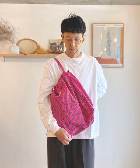 BAG'n'NOUN バッグンナウン / TOOL DX/N CHECK 【ピンクチェック】