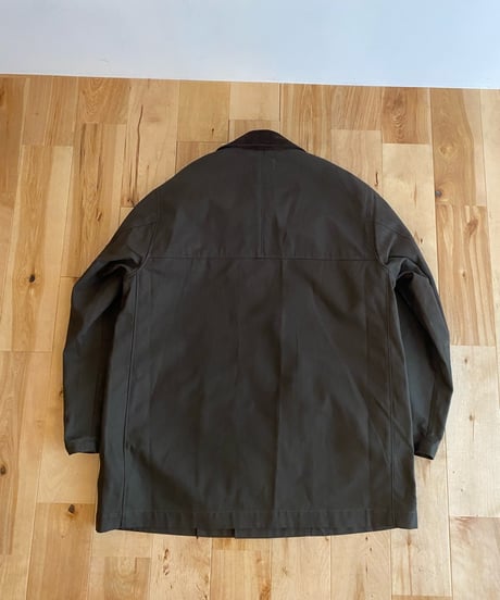 MANUAL ALPHABET マニュアルアルファベット（ユニセックス）/ COTTON CANVAS WORK JACKET 【ダークオリーブ】