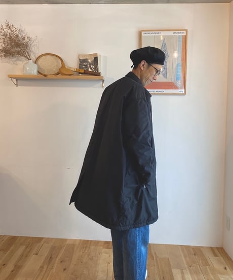NECESSARY OR UNNECESSARY (NOUN) ナウン  /　ZIP COAT 【ブラック】